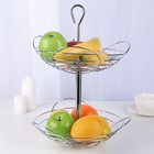 Фруктовница 2 яруса 27,5х27,5х40 см - Фото 3