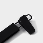 Вешалка для брюк и юбок с зажимами Доляна, 30×17 см, чёрная - Фото 4