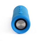 Портативная колонка Prime Line XS-Sound Tube, 2x5В, Bт 3.0, micro SD, AUX, синя   34080 - Фото 2