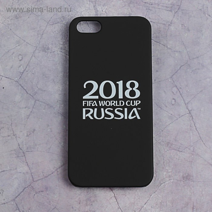 Чехол DEPPA FIFA WORLD CUP RUSSIAN 2018, iphone 5/5S/SE, soft-touch - Фото 1