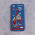Чехол FIFA WORLD CUP RUSSIAN 2018, iPhone 5/5S/SE, матовое покрытие - Фото 1