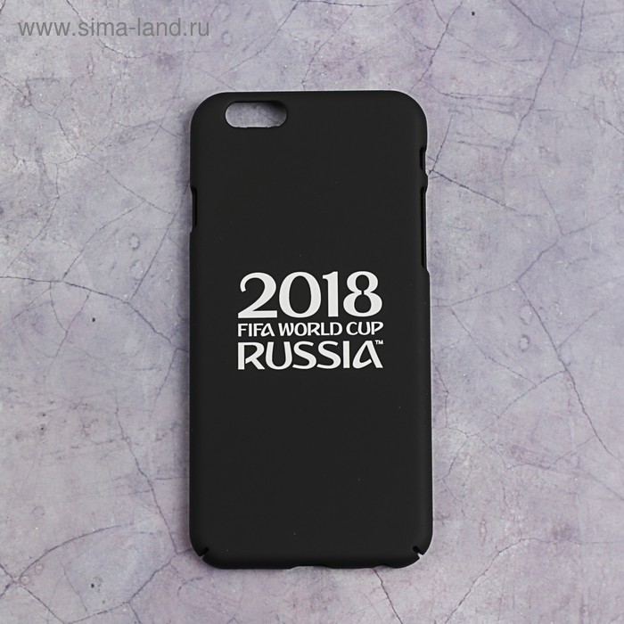 Чехол 2018 FIFA WORLD CUP RUSSIA, iPhone 6/6S, soft-touch - Фото 1
