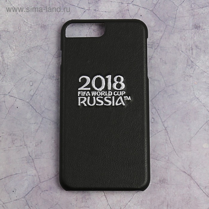 Чехол FIFA WORLD CUP RUSSIAN 2018, iPhone 7/8 Plus, вышивка - Фото 1