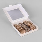 Коробка самосборная бесклеевая, 19×19×3 см - Фото 3