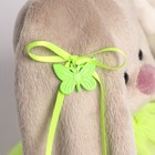 Мягкая игрушка "Зайка Ми" в ярко-зелёной юбочке, 15 см - Фото 3