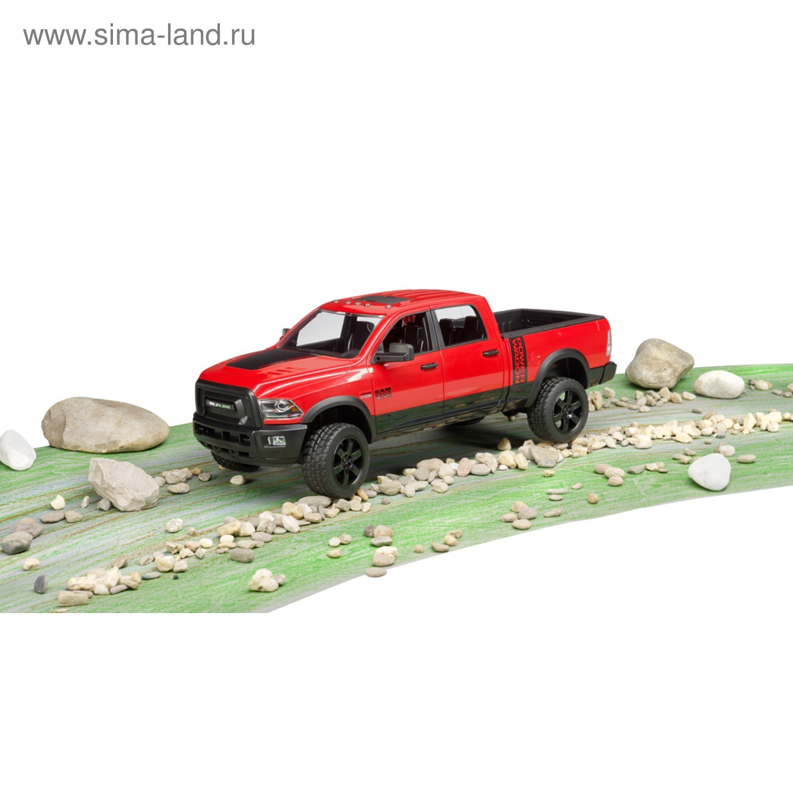 Пикап Bruder RAM 2500 Power Wagon (3371933) - Купить по цене от 5 354.00  руб. | Интернет магазин SIMA-LAND.RU