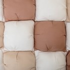 Комплект в кроватку 6 пр. "Пастила", цвет кофейный, бязь, хл100% - Фото 6