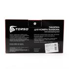 Табличка для номера телефона TORSO, в автомобиль, золотистый, светится в темноте - Фото 5