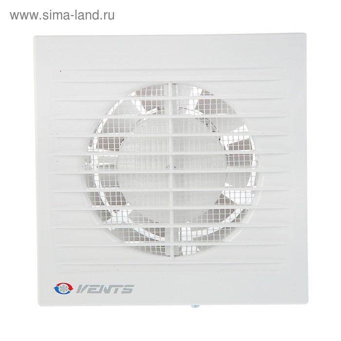 Вентилятор вытяжной VENTS 100 СТ, d=100 мм, 220-240 В, с таймером, цвет белый - Фото 1