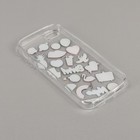 Чехол LuazON "Эмодзи" для телефона iPhone 5/5s, силиконовый, прозрачный - Фото 3