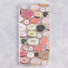 Чехол Luazon Пончики для iPhone 5/5s, силиконовый, прозрачный - Фото 1