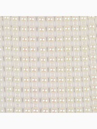 Жемчуг на нитях, с голографией, плоский, 4.5 мм, 9±1 м, белый - Фото 6