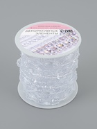 Бусы на нитях, 15 мм, 9±1 м, прозрачные - Фото 5