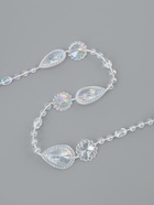 Бусы на нитях, с голографией, 15 мм, 9±1 м, прозрачные - Фото 1