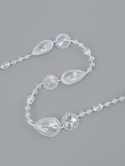 Бусы на нитях, с голографией, 15 мм, 9±1 м, прозрачные - Фото 2