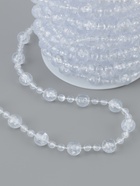 Бусы на нитях, 8 мм, 9±1 м, прозрачные - Фото 2