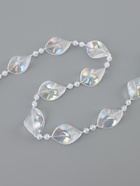 Бусы на нитях, с голографией, 16 мм, 9±1 м, прозрачные - Фото 1