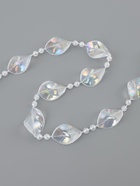 Бусы на нитях, с голографией, 16 мм, 9±1 м, прозрачные - Фото 2