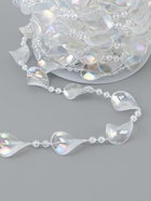 Бусы на нитях, с голографией, 16 мм, 9±1 м, прозрачные - Фото 3