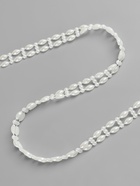 Жемчуг на нитях Арт Узор, плоский, 10 мм, 9±1 м, цвет молочный - Фото 2