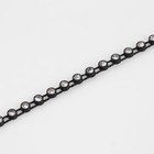 Стразы на нитях, 3 мм, 9±1 м, чёрные - Фото 3