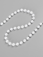 Жемчуг на нитях, круглый, 8 мм, 9±1 м, белый - Фото 2