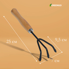 Рыхлитель, длина 25 см, деревянная ручка, Greengo - Фото 2