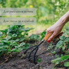 Рыхлитель, длина 25 см, деревянная ручка, Greengo - Фото 5