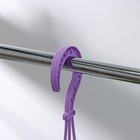 Кашпо пластиковое для цветов подвесное, 750 мл, цвет МИКС - фото 24364333