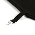 Накидка с подогревом TORSO, 12 В, регулятор, провод 120 см, иск. мех, черный - Фото 6