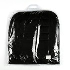 Накидка с подогревом TORSO, 12 В, регулятор, провод 120 см, иск. мех, черный - Фото 8