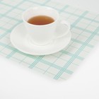 Салфетка сервировочная на стол «Окна», 42,5×29 см, цвет голубой - Фото 3