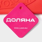 Рукавица для горячего Доляна «Профи», силикон, 28×18,5×1,5 см, с манжетой, красная - Фото 8