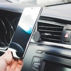 Держатель для телефона TORSO, магнитный, в дефлектор, чёрный - Фото 2