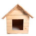Будка для собаки, 80 х 60 х 100 см, деревянная, с крышей - Фото 2