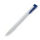 Ручка шариковая, 1.0 мм, стержень синий, корпус треугольный тонированный, белый - Фото 3