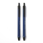 Ручка шариковая, 0.7 мм, стержень синий на масляной основе, корпус треугольный синий матовый - Фото 3