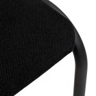 Стул Аскона, ткань черная, каркас черный - Фото 2