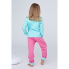 Пижама для девочек, цвет мятный, рост 104-110 (30) см - Фото 6