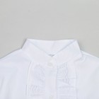 Блузка для девочки , рост 134-140 см, цвет белый - Фото 3