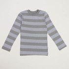Джемпер для мальчиков, рост 98-104 (28) см, цвет серый - Фото 1