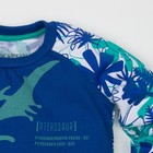 Лонгслив для мальчика "Дино", индиго, р-р 36 (134-140 см) 9-10 л 100 % хл - Фото 5