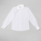 Блузка для девочки, рост 122 см, цвет белый - Фото 1