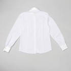 Блузка для девочки, рост 122 см, цвет белый - Фото 2