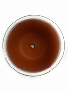 Горшок для цветов «Лотос», керамический, с поддоном, 1.1 л, белый с зелёными полосками - Фото 5