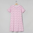 Платье домашнее женское, цвет розовый, размер 46 - Фото 6