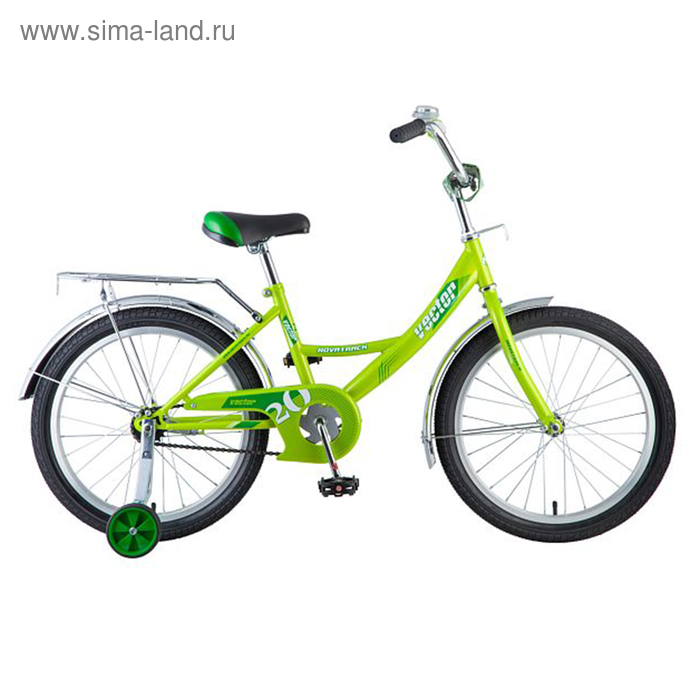 Велосипед 20" Novatrack Vector, цвет зелёный - Фото 1