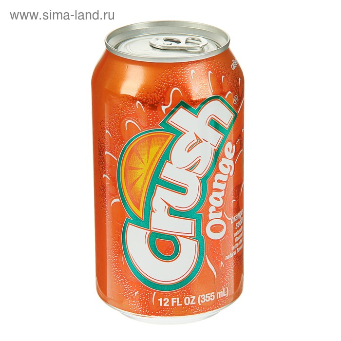 Газировка Crush Orange 0.355 (12) - Фото 1