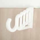 Вешалка на дверь 18,5х2,5х9 см «Моно» цвет МИКС - Фото 3