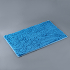 Коврик для ванной Доляна «Букли длинные», 49×76 см, цвет голубой - Фото 4